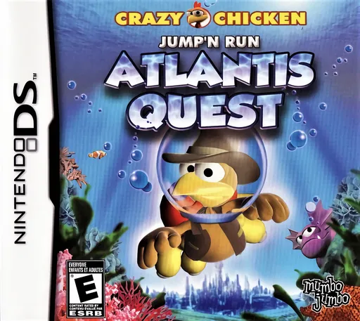 Crazy Chicken Jump'n Run - Atlantis Quest (USA) (En,Fr,De,Es,It)